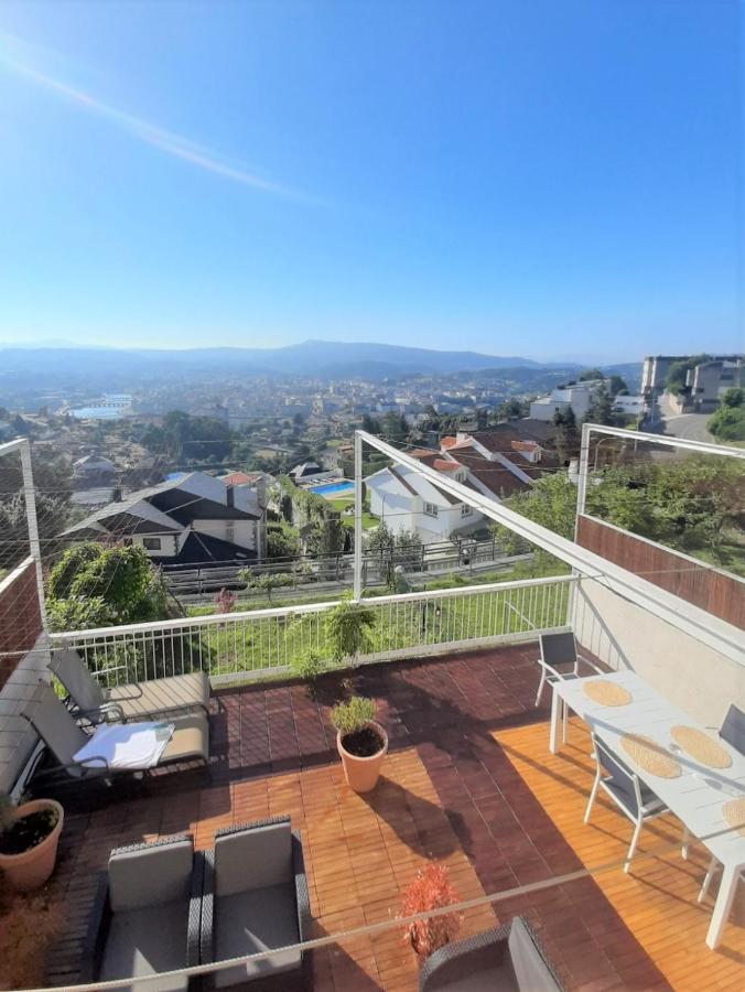 Casa en Rías baixas, vistas espectaculares, privado, cerca del mar Vila San Salvador de Poio Exterior foto